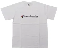 【中古】Tシャツ CDF TシャツA ホワイト Mサイズ 「Creator Dream Fes ～produced by Com.～」