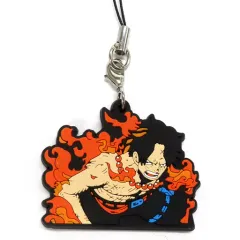 【中古】雑貨 ポートガス・D・エース(等身) ラバーストラップ 「ワンピース」 ジャンプフェスタ2015グッズ