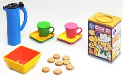 メガハウス　ミニコレ ポップンツール　ときめきキッチン カラフルキッチン 10種 ミニコレ ポップンツール ときめきキッチン 10個セット(食玩