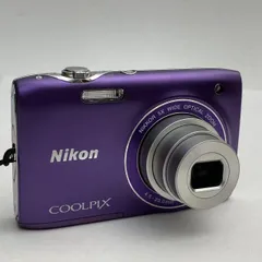 2024年最新】（中古品）Nikon デジタルカメラ COOLPIX S31 防水5m 耐