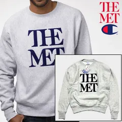 Metropolitan Museum 　Met Campus Champion Sweatshirt　メトロポリタンミュージアム オリジナル チャンピオン リバースウィーブ スウェットシャツ【80059407-gray】