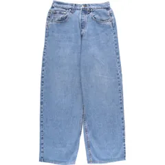 古着 90年代 リーバイス Levi's SILVER TAB シルバータブ WIDE LEG テーパードデニムパンツ USA製 メンズw30相当 ヴィンテージ/eaa579798