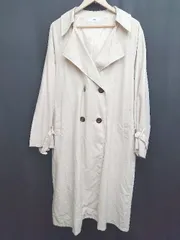 ◇ ◎ select MOCA セレクト モカ 通勤 通学 長袖 トレンチ コート サイズF ベージュ レディース P  【1406240043422】のサムネイル