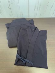 a560☆剣道防具☆ジャージ剣道着0号+ジャージ袴18号☆薄手で軽量☆身長120㎝くらいの方に☆