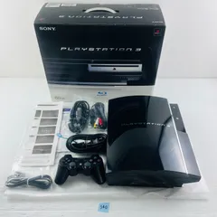 ◇540 【完品 極美品】ソニー Sony プレステ3 PS3 プレイステーション3 PlayStation3 初期型 初代 CECHA00 HDD  60GB 黒 ブラック 本体 コントローラー 周辺機器 箱あり プレステ2 PS2 対応