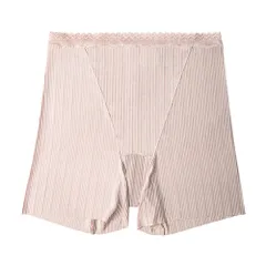 ☆ ベージュ ☆ L ☆ ボクサーショーツ ハイウエストレディース ボクサーショーツ ハイウエストレディース 1分丈 ボクサーパンツ ボックス ショーツ パンツ 下着 一分丈 深め 深履き 深ばき ストレッチ 涼しい 通気性 快適 薄手 薄い 履き心地いい