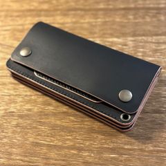 姫路レザー ミドル トラッカーウォレット 三層 ハンドメイド 即納・在庫限り】姫路レザー｜ミドルトラッカーウォレット（3層
