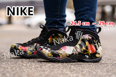 新品 未使用 NIKE ナイキ AIR FOAMPOSITE ONE 'FLORAL' BLACK/BLACK-WHITE エア フォームポジット ワン "フローラル" メンズ レディース スニーカー ブラック/ホワイト 314996-012 男女兼用