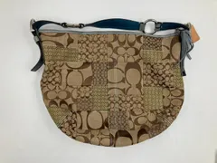 コーチ　ハンドバッグ　 ワンショルダー　 パッチワーク　 キャンバス