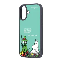 iPhone 17 / ムーミン / maru 衝撃吸収 バンパー ハイブリッドケース / ムーミン&スナフキン