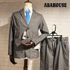 ABAHOUSE GRAY セットアップ 「上下2点セット」SOLOTEX マルチ