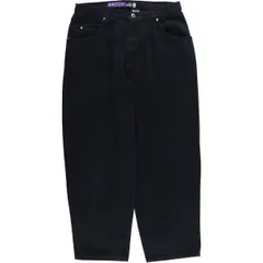 古着 90年代 リーバイス Levi's SILVER TAB シルバータブ BAGGY バギー ブラックデニム テーパードデニムパンツ メンズw34相当/evb009805