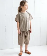 【riziere】 3WAY ダブルガーゼ リラックスセットアップ khaki