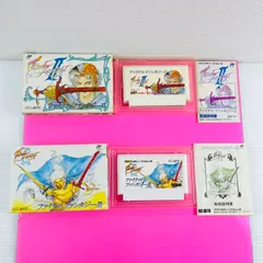 ◇441 【シリーズ2本セット 】FC ファイナルファンタジーⅡ・Ⅲ(2・3) FF finalfantasy 箱・取説付き 外箱 説明書 スクウェア SQUARE