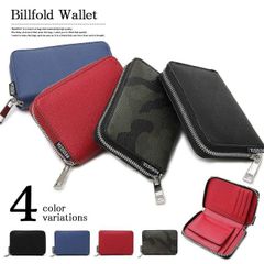 二つ折り財布 財布 小銭入れ 札入れ カード入れ ウォレット サイフ さいふ メンズ シンプル プレゼント ギフト オシャレ ラウンドファスナー サフィアーノ 高級感 合皮 革 フェイクレザー レザー セレブ 小物 ジェネレス