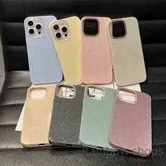 【新品未使用】iPhone16/15用 高級ミネラルパウダーケース 超薄型 軽量設計 抜群の手触り 耐衝撃 汚れ防止 マット質感 nSNJ624
