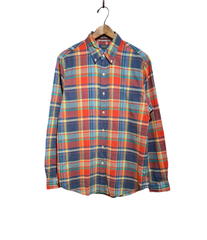 RalphLauren"Classicfit"buttondown　madrasCheckshirt