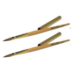 ネイルケア HARMONYコリンスキースカルプ筆2本セット