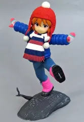 【中古】フィギュア 式波・アスカ・ラングレー(幼少期/ニット帽姿) 「一番くじ エヴァンゲリオン ～ヤマト作戦!～」 D賞 フィギュアのサムネイル