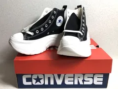 週末お値下げ‼️converse⭐︎ALL STAR 24センチ厚底　新品 CONVERSE コンバース レディース スニーカー ジップ 黒 厚底 ALL
