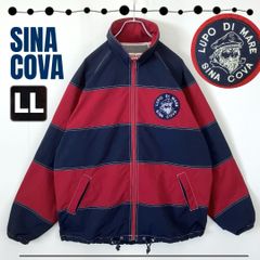 SINA COVA シナコバ★マリンボーダージャケット★ウィンドブレーカー★ライトアウター/裏地メッシュ★メンズLL  #2504A095