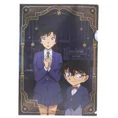 【メール便】名探偵コナン クリアフォルダー メタリッククリアファイル A4 コナン＆蘭＆新一 新入学 少年サンデー アイアップ シングルクリアファイル 新学期準備文具 アニメキャラクター グッズ 