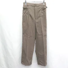 ◇ Samansa Mos2 blue サマンサモスモス ブルー ストレートパンツ サイズF ブラウン レディース E  【1407020068888】