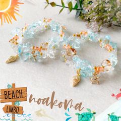 【お母さん様オーダー品】天然石ブレスレット 2点 お母さん様 オーダー品】天然石ブレスレット
