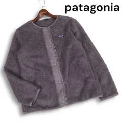 patagonia パタゴニア 65440 秋冬★ キッズ ロス ガトス カーディガン Sz.XXL 大きいサイズ レディースにも 灰 アウトドア