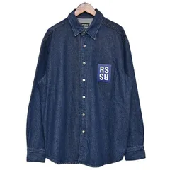RAF SIMONS　ラフシモンズ　2021AW　RSロゴオーバーサイズデニムシャツ　212-W245　8054000202379のサムネイル