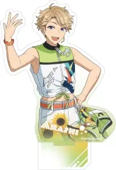 【中古】アクリルスタンド・アクリルパネル 鳴上嵐 コスチュームアクリルスタンド★★★ 「あんさんぶるスターズ!!」