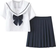 [Formemory] セーラー服 半袖 本格制服 コスプレ JK Mサイズ --523541
