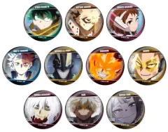 【中古】バッジ・ビンズ 全10種セット 「僕のヒーローアカデミア ウォールテクスチャ缶バッジコレクション Vol.2」