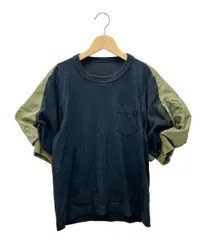 sacai - 【お値下げ】⭐︎sacai⭐︎ドッキングシャツカットソープルオーバー2018 24AW新品 sacai ジップ スポンジ スウェット シャツ ドッキング