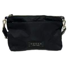 極美品☆TOCCA トッカ ショルダーバッグ カメラバッグ ブラック 黒 TOCCA PILA CAMERA BAG ショルダーバッグ （ブラック系