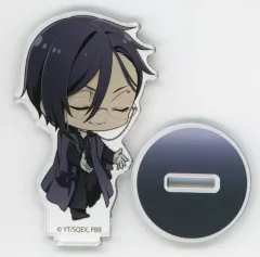 【中古】アクリルスタンド・アクリルパネル セバスチャン・ミカエリス ミニアクリルスタンドフィギュア 「くじ引き堂 黒執事 -寄宿学校編- オンラインくじ」 C-1賞