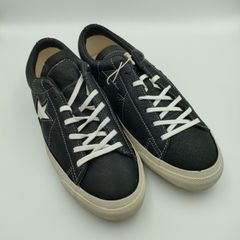 新品訳あり converse × john varvatos ワンスター ブラック レザー  US10&US9