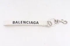 BALENCIAGA ロゴレザーキーホルダーのサムネイル