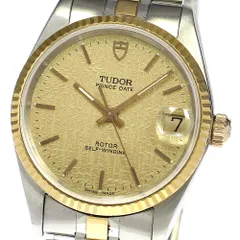 チュードル TUDOR 72033 プリンス デイト YGコンビ cal.2824-2 自動巻き ボーイズ_753524のサムネイル