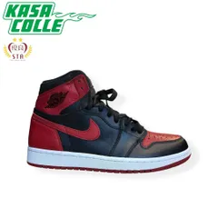 【NIKEAIR JORDAN 1 RETRO HIGH OG “Bred/Black Red”】ナイキ エアジョーダン1 レトロ ハイ OG ブラック×レッド 26.5㎝