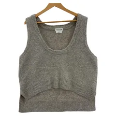 CIAOPANIC TYPY チャオパニックティピー ラメ ニットベスト sizeONE/グレー×ベージュ