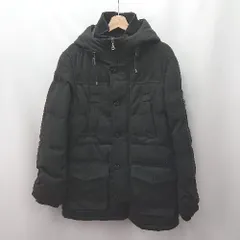 ■ ⊇ アズールバイマウジー 防寒性 長袖 フルジップフード付きブルゾン サイズL ブラック系 レディース E  【1507250009931】