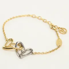 LOUIS VUITTON ルイヴィトン ブラスレ ハート フォーリンラブ M00466 ブレスレット メタル VA0291刻印【中古】 レディース
