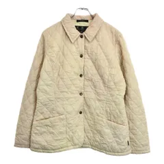 Barbour バブアー SHAPED F/WEIGHT QUILT SHORT キルティングジャケット ピンク(レディース UK14)中古 古着 U5311