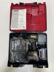 新品未使用　makita マキタ　充電式インパクトドライバー　TD002GRDXO　オリーブ　DST　40Vmax バッテリー×2