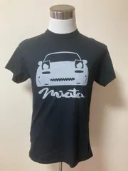 【古着used】マツダ・ロードスターTシャツ【Miata Angry Eyes Lowered Racing Speed JDM Mazda】