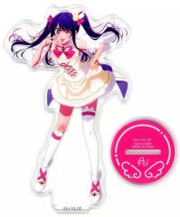 [중고]아크릴스탠드아크릴 패널 호시노 아이 클리어스탠드[타이토 복권 [추시의 아이] White Angel] C상