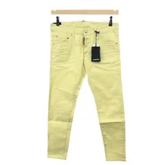 Dsquared2 ディースクエアード ツイルパンツ サイズ:48 ボタンフライ S71LB0410   イエロー メンズ / 240001165996