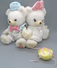 【中古】ぬいぐるみ ホイップ＆パフィー ウェディング・ウェルカムベア(ぬいぐるみ) 「UniBEARsity」 ディズニーストア限定