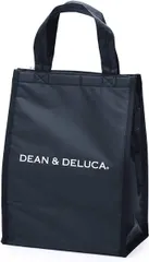 DEAN ＆ DELUCA トートバッグ ディーンアンドデルーカ　クーラーバッグ　ランチバッグ 　黒　Sサイズ